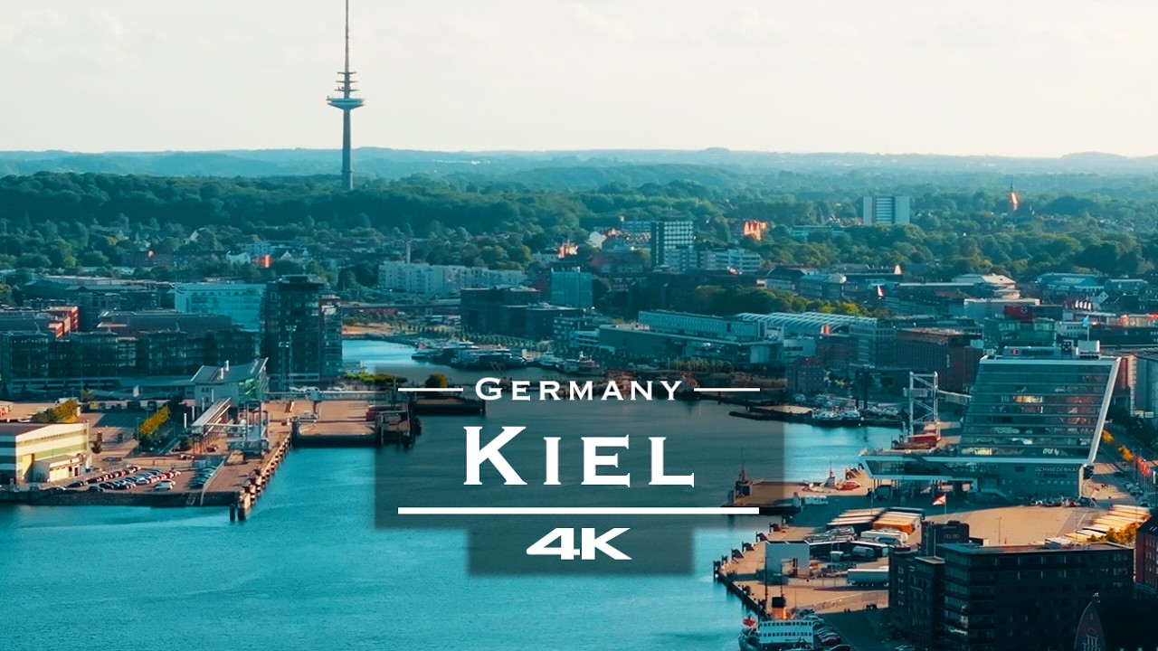 KIEL, GERMANY 🇩🇪 | Stunning 4K Drone Views of the Baltic Sea City