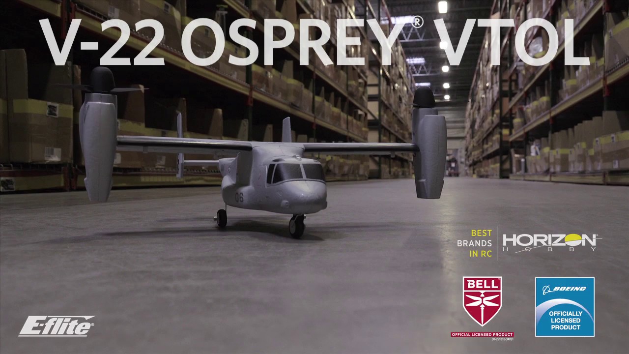 E-flite V-22 Osprey VTOL 0.5m PNP