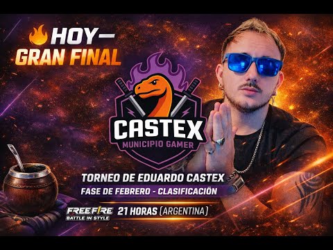 🔴🧉EN VIVO / 🏆GRAN FINAL / FASE FEBRERO EDUARDO CASTEX LA PAMPA / FREE FIRE / BENGROUP