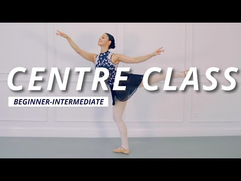 Ballet Centre Class Beginner/Intermediate level | Online Ballet Classes 2022