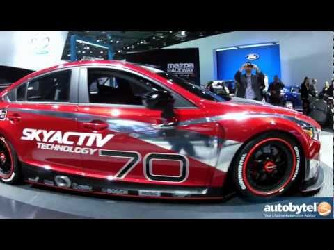 Mazda6 SKYACTIV Diesel Race Car At The 2013 Detroit Auto Show