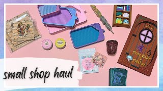 Valentine's Collab + Small Shop Haul! Pure Bliss Wax Co, Carissa's Craft Corner, Firefly DA, & more!