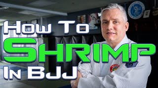 How To Shrimp In BJJ (A.K.A. Elbow Escape)