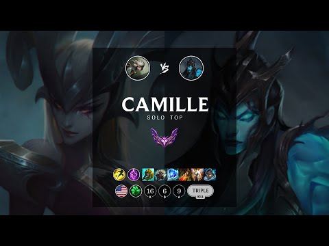 Camille Top vs Kalista - NA Master Patch 12.18