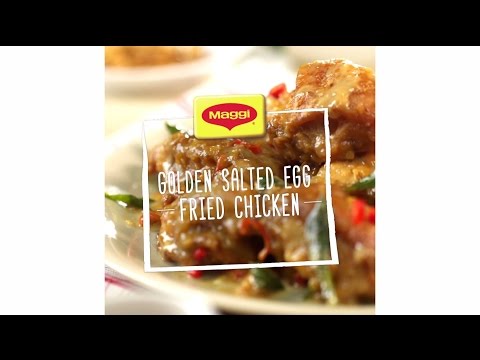 Golden Salted Egg Fried Chicken