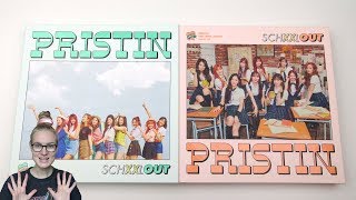 Unboxing Pristin 프리스틴 2nd Mini Album SCHXXL OUT (Out & In Edition)