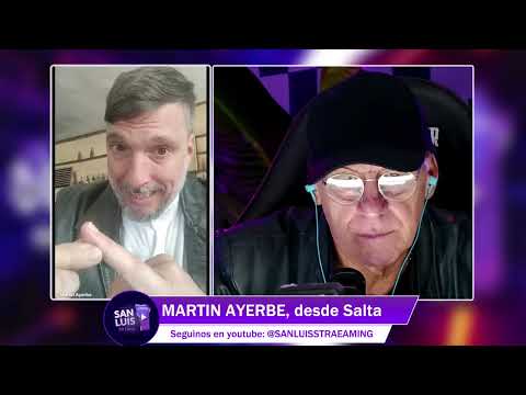 📢Martín Ayerbe en San Luis Streaming con Alberto Trombetta - 15/04/26