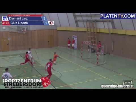18.12.16 Diamant Linz - Club Liberta - Highlight  (2. Halbzeit / 45:05) am 18.12.2016 18:54