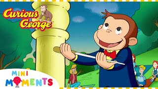 George Makes Music 🎵 | Curious George | Compilation | Mini Moments