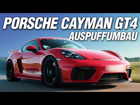 Porsche Cayman GT4 | Mega Sound trotz OPF! | Alpha Customs