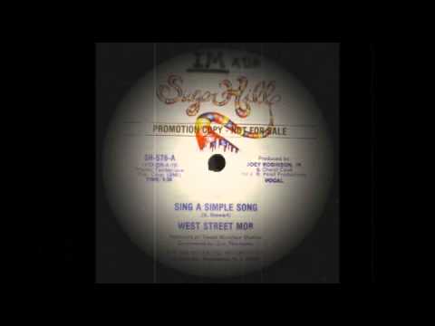 West Street Mob ‎– Sing A Simple Song