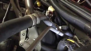 PCV Valve Replacement easy removal trick on 2008 Jeep JK Wrangler 3.8 V6