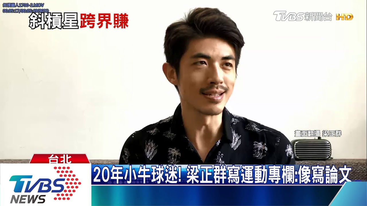 斜槓藝人！　林予晞攝影師、梁正群當專欄作家