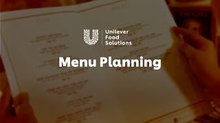 Menu Planning | Chefmanship Academy