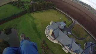 preview picture of video 'Perthshire Sept 2010 - Parajet Rotron Paramotor Flight'