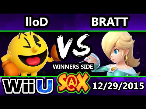 S@X 130 - lloD (Pac-Man) Vs. Bratt (Rosalina) SSB4 Tournament - Smash Wii U - Smash 4