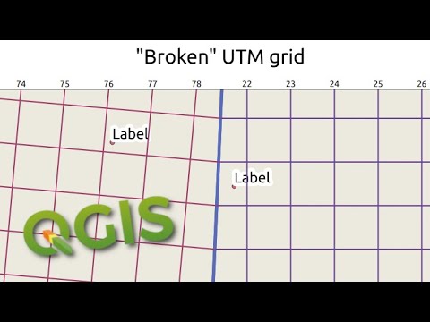 Qgis User 0019 Broken Utm Grid
