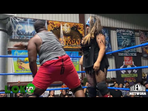 Sadika vs Jay Davis (Intergender) Loko Wrestling Championship - Title Match Network