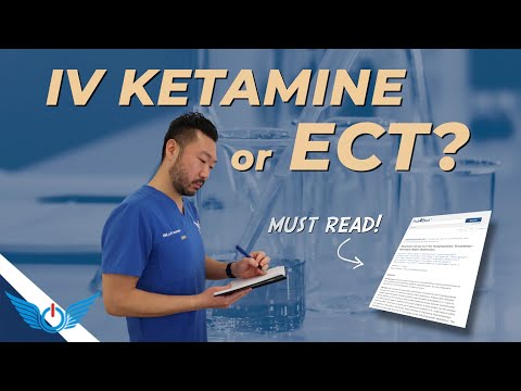 Ketamine Infusions Are As Good As Electroconvulsive Therapy