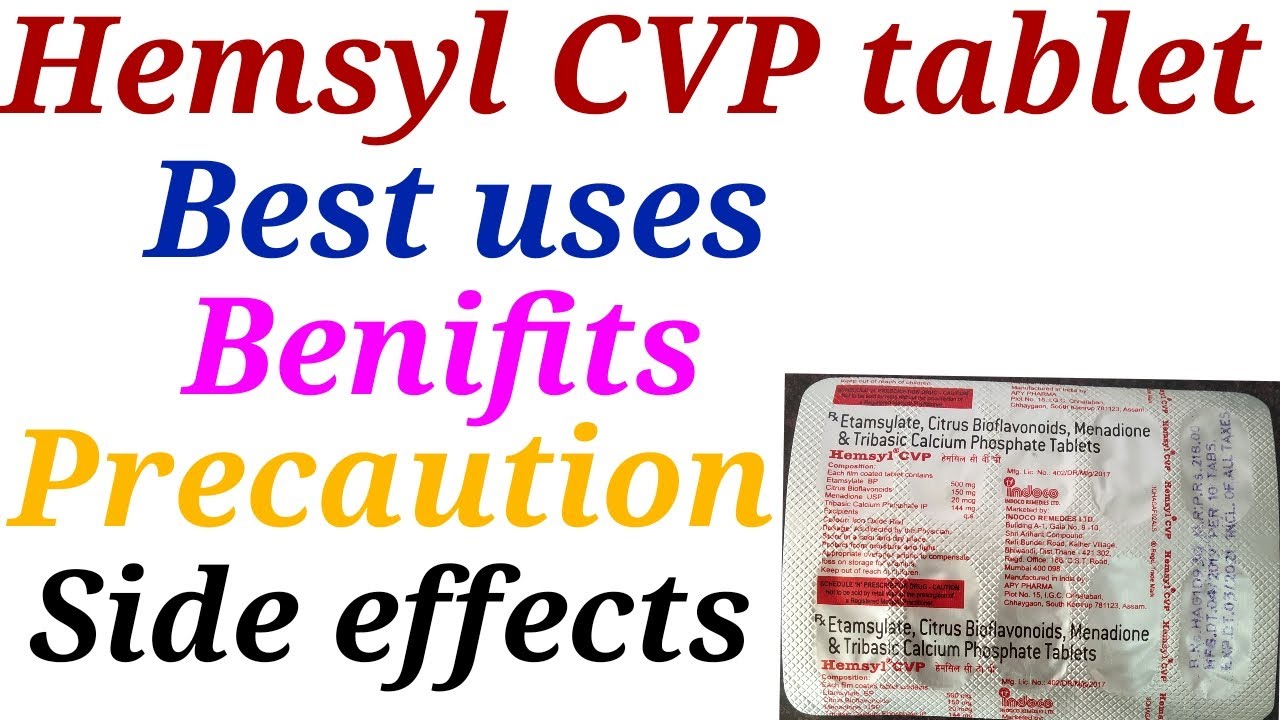 Watch video Hemsyl cvp tablet best uses benifits precaution and side effects in hindi Now Hemsyl cvp tablet best uses benifits precaution and side effects in hindi