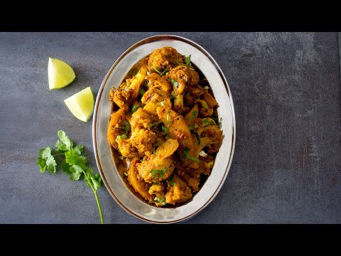 Aloo Gobi (Spiced cauliflower and potatoes)