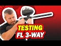 Shooting The Planet Eclipse FL 3 Way In An EMEK Lone Wolf Paintball Michigan