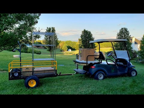 How to Install a Trailer Hitch on a Golf Cart | Club Car Precedent Accessories