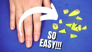 DIY HOW TO REMOVE GEL NAILS & GEL EXTENSIONS!