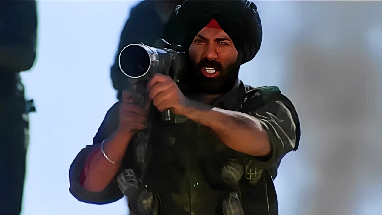 भारत की शान 'Border' मूवी का अंतिम युद्ध! 🇮🇳 Border Climax Scene | 120 Soldiers vs 2
