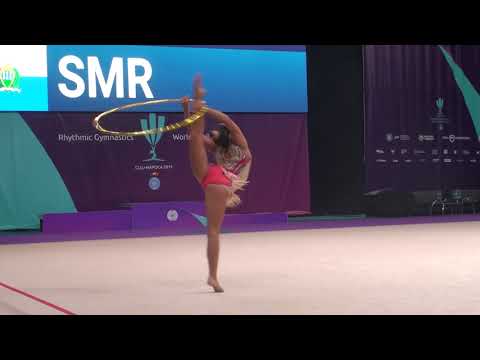 Lucia Castiglioni SMR Hoop AA World Challenge Cup Cluj 23 August 2019