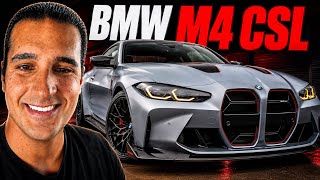 CHEGOU A HORA?! Fui Ver uma BMW M4 CSL para a Garagem! 🏎️🚀