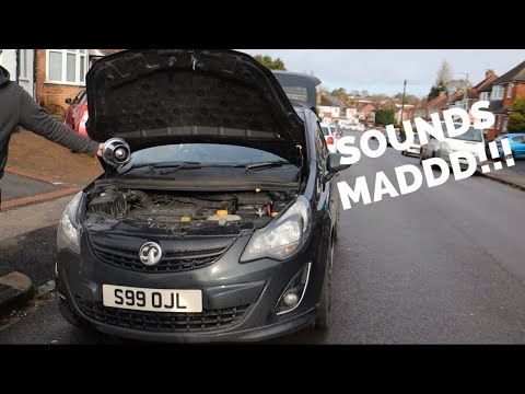 HOW TO INSTALL A PERFORMANCE AIRFILTER!! *CORSA D*