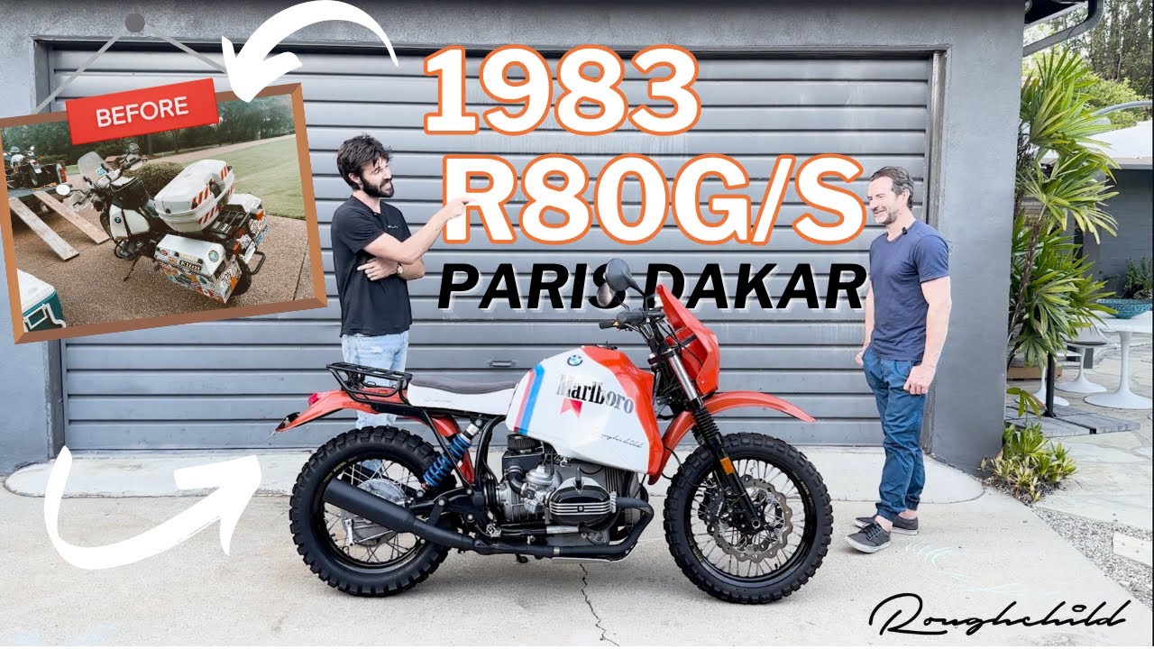 Discover the Street-Ready R80G/S BMW Scrambler Inspired by Marlboro Livery Rally bikes of the 80s