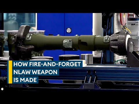Inside the UK factory building the tank-killer NLAW missile system