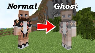 Transparent Ghost Minecraft Skin Tutorial