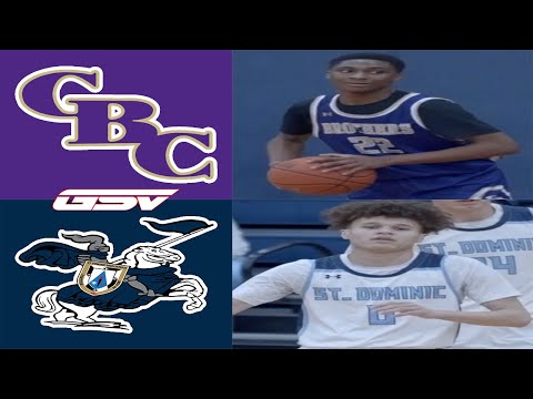 CBC vs St. Dominic: Full Game Highlights #highschoolbasketball