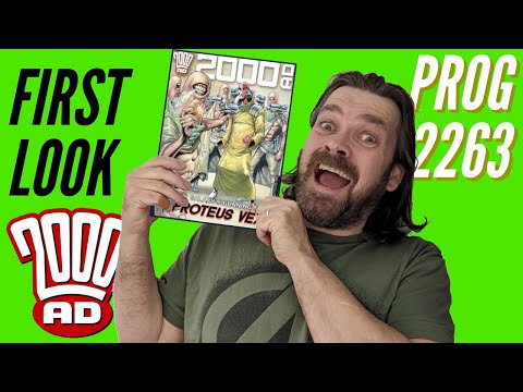 2000AD PROG 2263 FIRST LOOK - Subscriber Unbagging - Comic Book - Full Spoilers Review