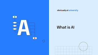 Download the video "Lesson 1: What is AI - An Introduction to No-code AI by Obviously AI University"