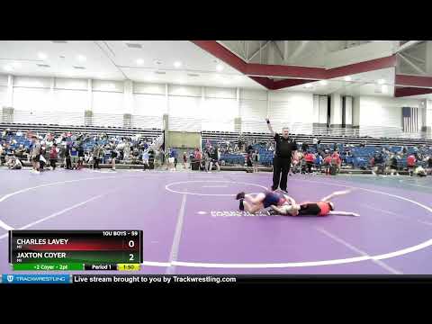 59 Lbs Round 5 - Charles Lavey, MI Vs Jaxton Coyer, MI 8593