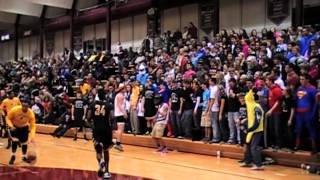 preview picture of video 'Poplar Bluff Mules Student Section Does The Harlem Shake!'