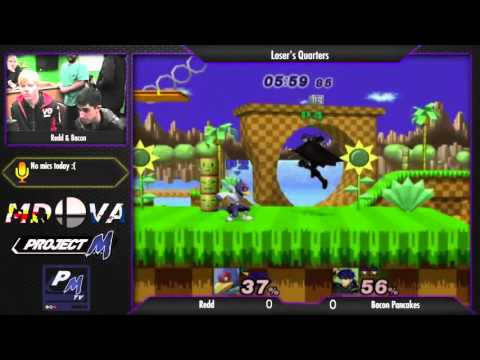 Project M @ Xanadu Jan. 14: Redd (Falco, Sheik) vs. Bacon Pancakes (Ike)