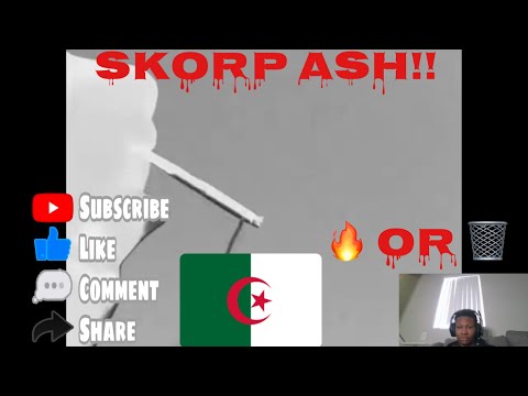 American Reaction To Algerian Rap SKORP     -     Ash     (prod by Sancho) | LMERicoTv Reaction