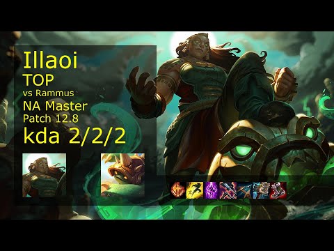 Rank 4 NA Illaoi Top: Illaoi vs Rammus