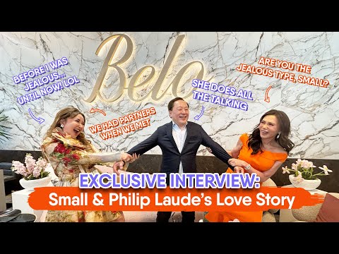 EXCLUSIVE INTERVIEW: SMALL & PHILIP LAUDE | THE SECRETS BEHIND THER LOVE STORY | DR. VICKI BELO