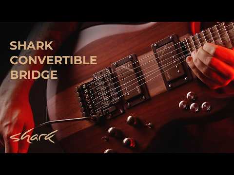 Shark Convertible Bridge | Tremolo & Hardtail in One | Shark Guitars | Guitar v2.0
