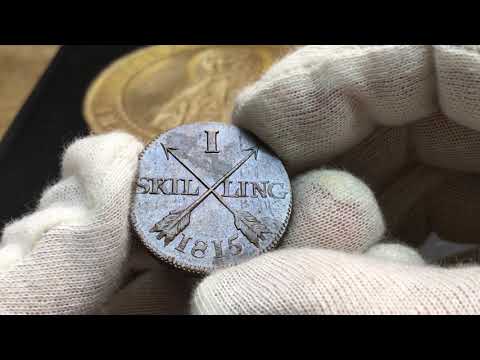 Karl XIII - Vacker 1 Skilling 1815 från Roberto Delzanno Numismatik