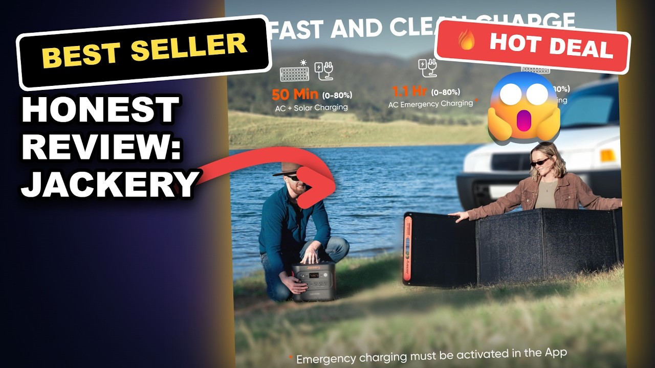 Honest Review: Jackery Explorer 2000 v2 Portable Power Station - Worth It for Home Backup? review video