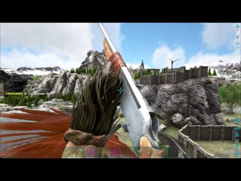 How to knock out a Bronto super easily - Ark Ragnarok