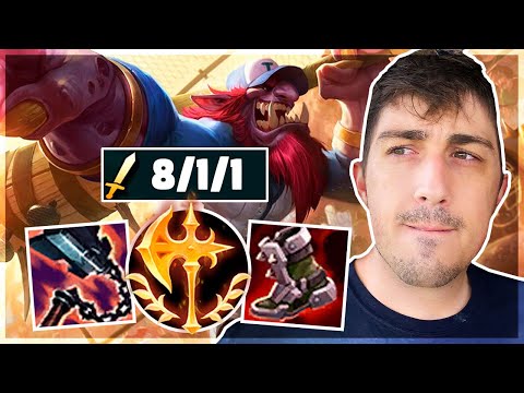 HARD ABUSED TRUNDLE! Zero chance he could survive the Crcc, even with a tower! - League of Legends
