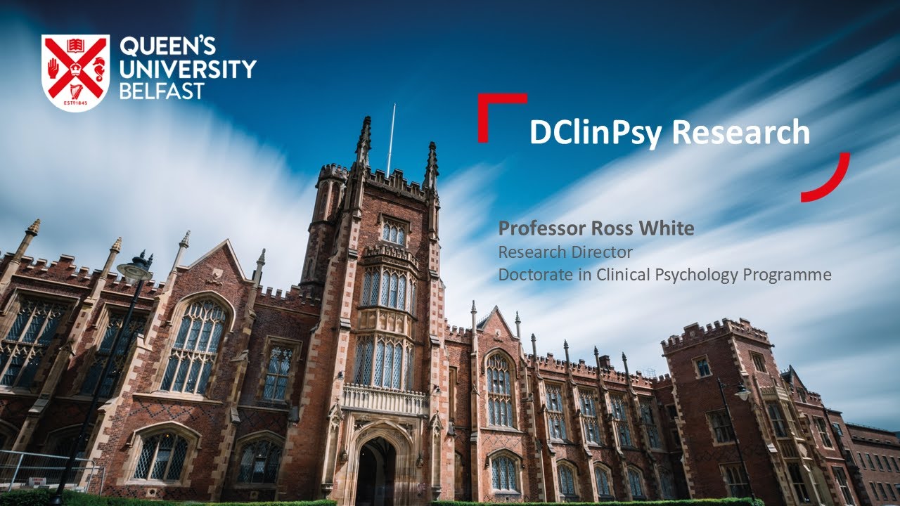 Video Thumbnail: About our Research - Professor Ross White, Research Director